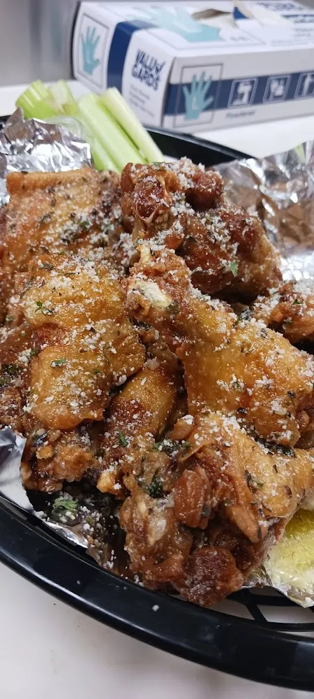 Garlic Parm Wings