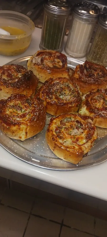 Pepperoni and Sausage Pinwheels